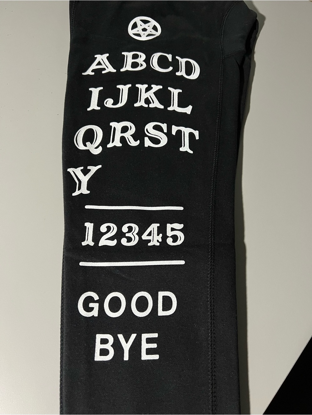 Blackcraft Cult Ouija Print Joggers Sweatpants NWT Brand New - Picture 4 of 8